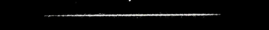 Processed fireball image