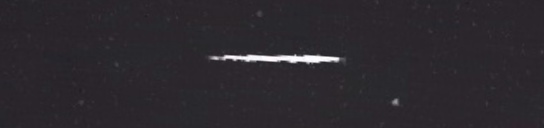Unprocessed fireball image