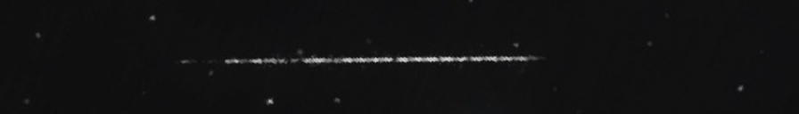 Unprocessed fireball image