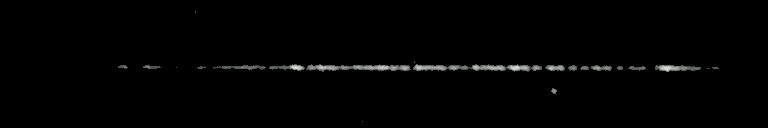 Processed fireball image