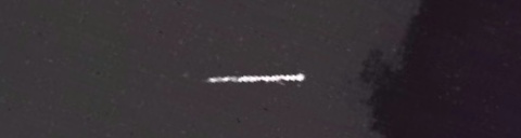 Unprocessed fireball image