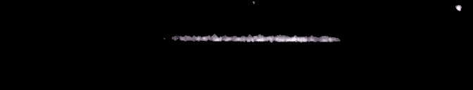 Processed fireball image