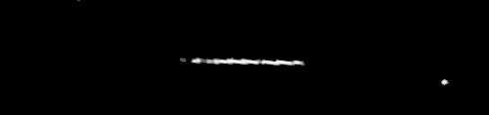 Processed fireball image