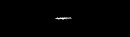 Processed fireball image
