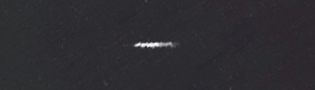 Unprocessed fireball image