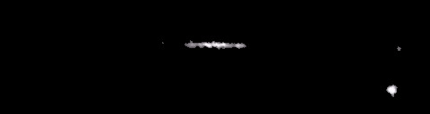 Processed fireball image