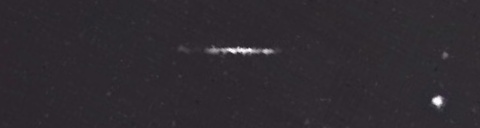 Unprocessed fireball image