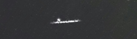 Unprocessed fireball image
