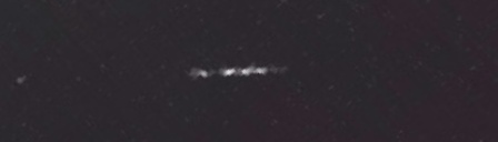 Unprocessed fireball image