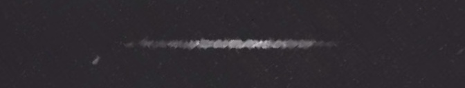 Unprocessed fireball image