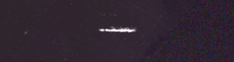 Unprocessed fireball image