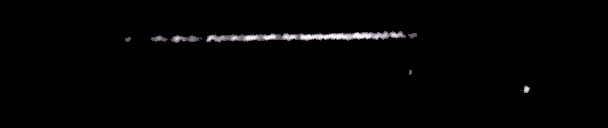 Processed fireball image