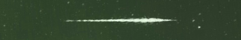 Unprocessed fireball image