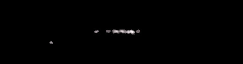 Processed fireball image