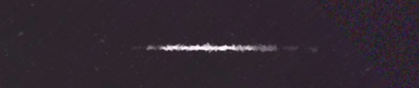 Unprocessed fireball image