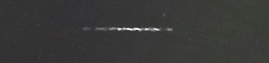 Unprocessed fireball image