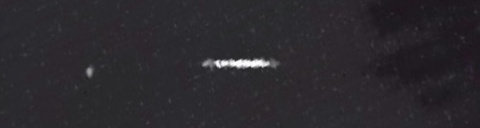 Unprocessed fireball image