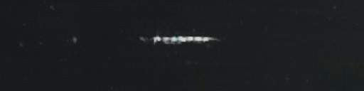 Unprocessed fireball image