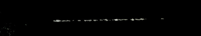 Processed fireball image