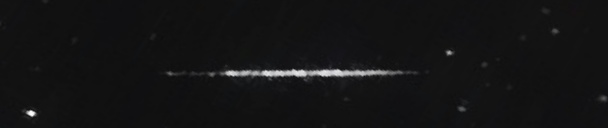 Unprocessed fireball image