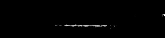 Processed fireball image