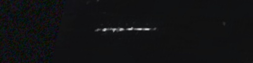 Unprocessed fireball image