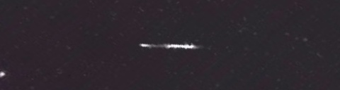 Unprocessed fireball image