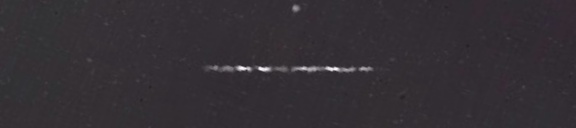 Unprocessed fireball image