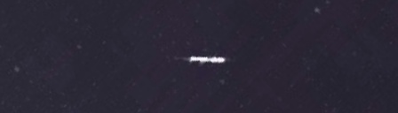 Unprocessed fireball image