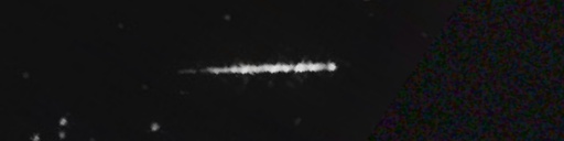 Unprocessed fireball image