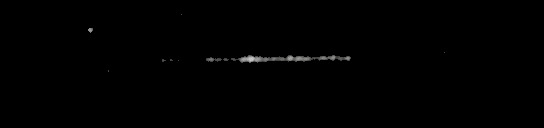 Processed fireball image