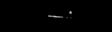 Processed fireball image