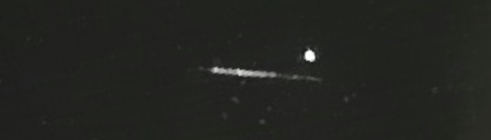 Unprocessed fireball image
