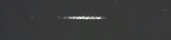 Unprocessed fireball image