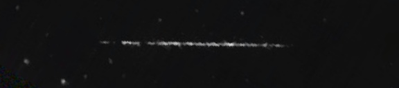 Unprocessed fireball image