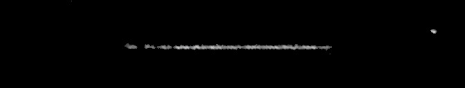 Processed fireball image