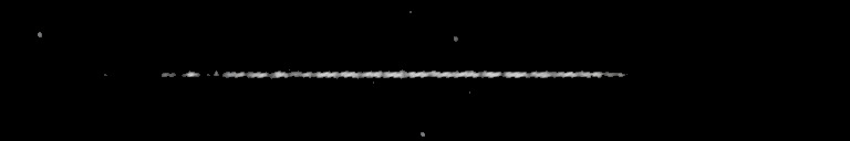 Processed fireball image