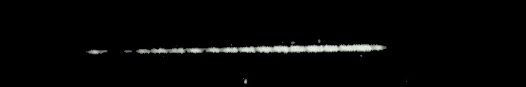 Processed fireball image