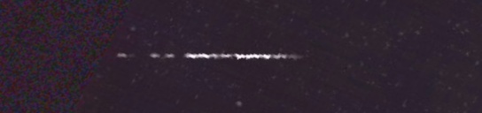 Unprocessed fireball image
