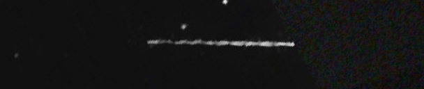 Unprocessed fireball image