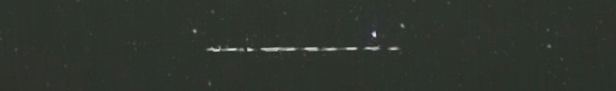 Unprocessed fireball image