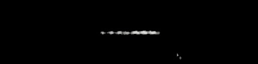 Processed fireball image