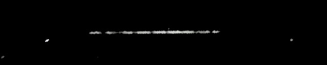 Processed fireball image