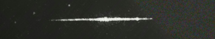 Unprocessed fireball image