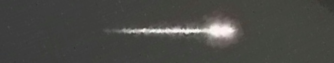 Unprocessed fireball image