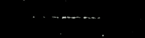 Processed fireball image