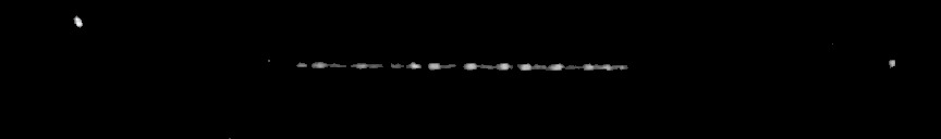 Processed fireball image