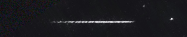 Unprocessed fireball image