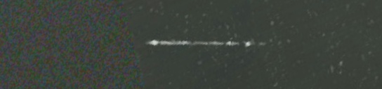 Unprocessed fireball image