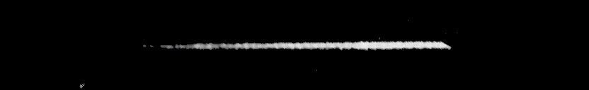 Processed fireball image